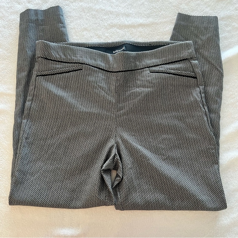 Hollywould Black and White Pants